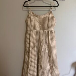 Carly Jean Los Angeles Plaid Corduroy Maxi Dress
